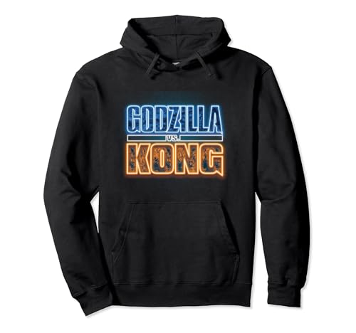 Godzilla vs Kong - Official Neon Logo Pullover Hoodie