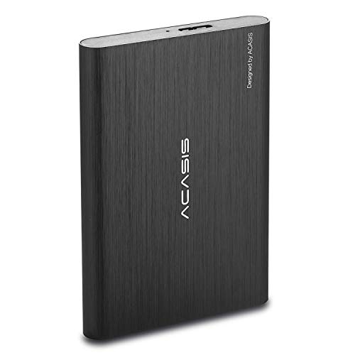 ACASIS 500GB USB3.0 2.5' Portable External Hard Drive for Desktop Laptop HDD Hard Disk (500GB, Black)