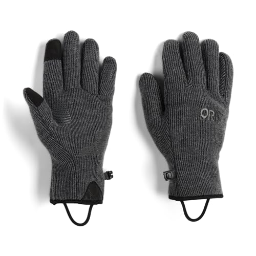 Outdoor Research Flurry Sensor Gloves Charcoal LG