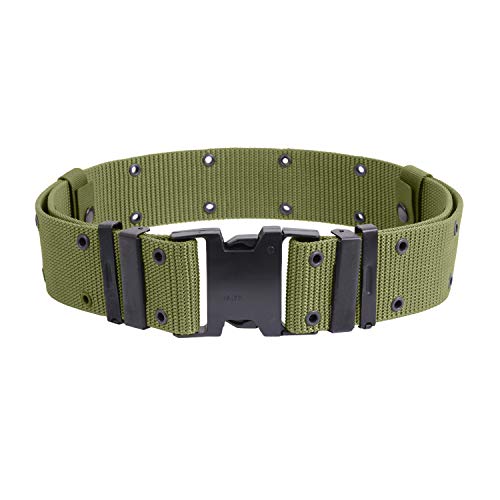 Olive Drab Marine Corp Style Quick Release Pistol Belt - X-Large