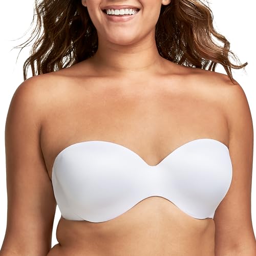 Maidenform womens Live in Luxe Full Coverage Strapless Multiway Dm9472 Bras, White, 36D US