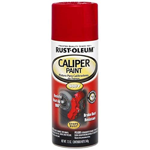 Rust-Oleum 251591 12-Ounce, Red Automotive Caliper Spray Paint, 12 Ounce (Pack of 1), 11 Fl Oz