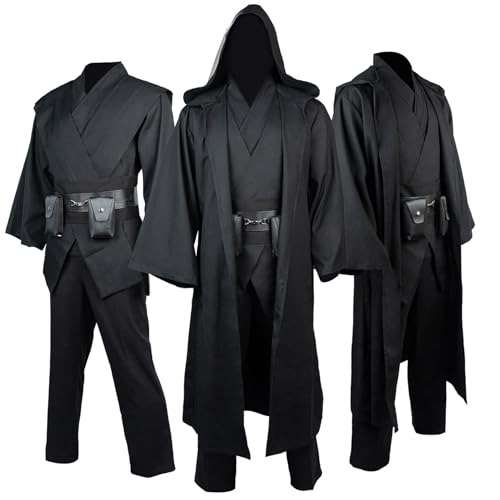 Horizoncos Tunic Robe Cosplay Costume Knight Hooded Robe Tunic Uniform Full Set Halloween Cosplay Cloak Suits