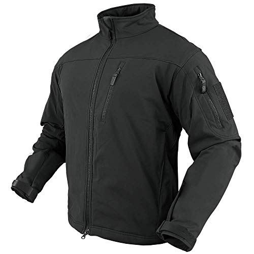 Condor Phantom Soft Shell Jacket (Black, X-Large)