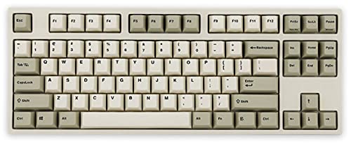 Leopold FC750RBT Bluetooth Two Tone White PD TKL Double Shot PBT Mechanical Keyboard (Cherry MX Silver)