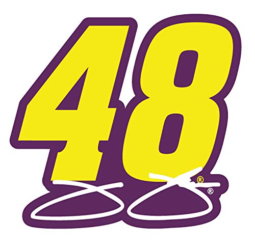 R and R Imports, Inc Jimmie Johnson #48 4' Round Kiss Cut Decal New for 2020