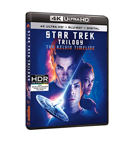 Star Trek Trilogy: The Kelvin Timeline (4k UHD + Blu-ray + Digital)