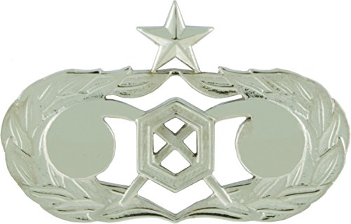 Air Force Civil Engineer Readiness No Shine Full Size Badge (Senior)
