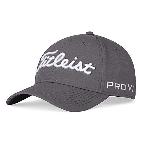 Titleist mens Titleist Men s Tour Elite Hat, Charcoal/White, Small-Medium US