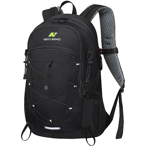 N NEVO RHINO Hiking Backpack 25L Waterproof Outdoor Day Pack, Lightweight Camping Travel Backpack for Men Women