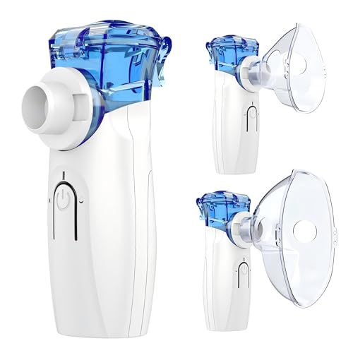 Portable Nebulizer - Nebulizer Machine for Adults and Kids Travel and Household Use, Handheld Mesh Nebulizer for Breathing Problems APOWUS.