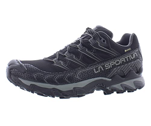 La Sportiva Mens Ultra Raptor II GTX Trail Running Shoes, Black/Clay, 10