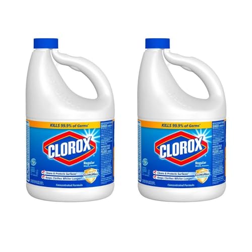 Clorox 30966 Concentrated Regular Bleach, 121 Oz. | Pack of 2