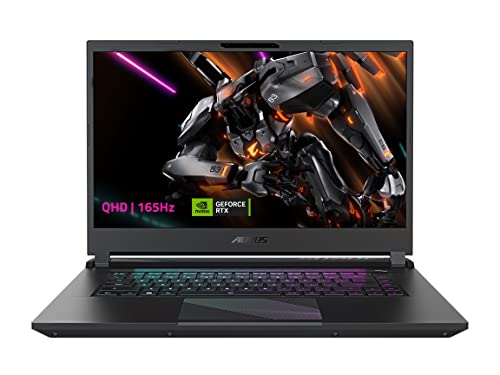 GIGABYTE AORUS 15: 15.6' 16:9 Thin Bezel QHD 2560x1440 165Hz, NVIDIA GeForce RTX 4060 Laptop GPU 8GB GDDR6, Intel Core i7-13700H, 16GB DDR5 RAM, 1TB SSD, Win11 Home (AORUS 15 BKF-73US754SH), Black