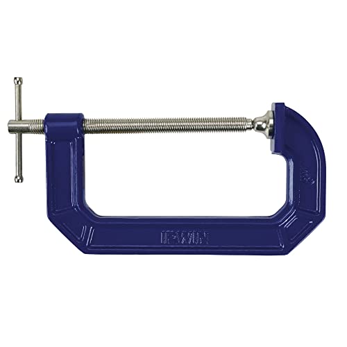 IRWIN QUICK-GRIP C-Clamp, 6', 225106, Blue