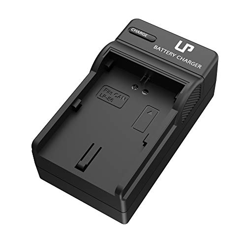 LP LP-E6 LP E6N Battery Charger, Charger Compatible with Canon EOS 90D, 80D, 70D, 60D, 60DA, 7D Mark II, 7D, 6D Mark II, 6D, 5D Mark IV, 5D Mark III, 5D Mark II, 5DS, 5DS R, R5, R6 DSLR Cameras & More