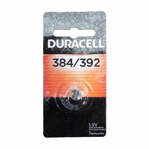 Duracell – 384/392 1.5V Silver Oxide Button Battery – long-lasting battery – 1 count