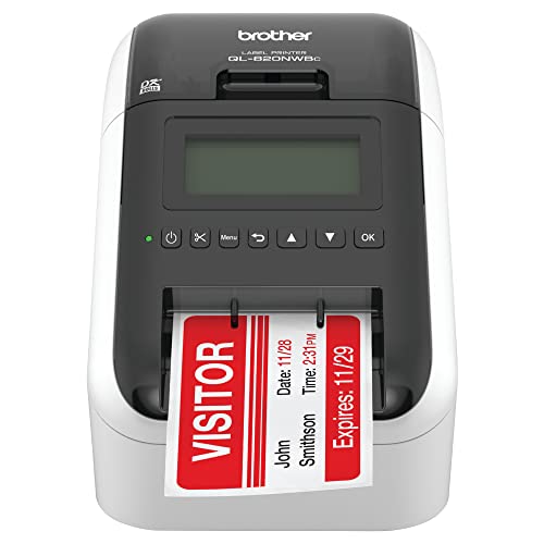 Brother QL-820NWBC Ultra Flexible Label Printer with Multiple Connectivity Options