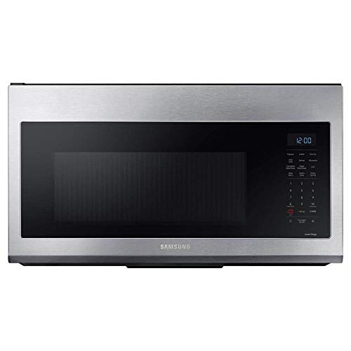 SAMSUNG MC17T8000CS 1.7 cu ft. Smart Over-the-Range Microwave with Convection & Slim Fry(TM) in Stainless Steel