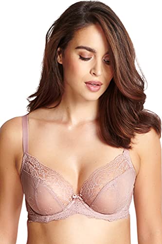 Panache Womens Ana Non-Padded Plunge Underwire (9396) Bra, Vintage, 38G US