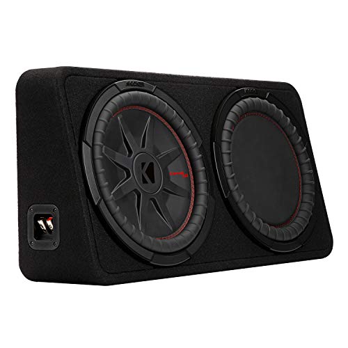 KICKER CompRT 12'(30cm) subwoofer in Thin Profile encl, 2ohm, RoHS Compliant