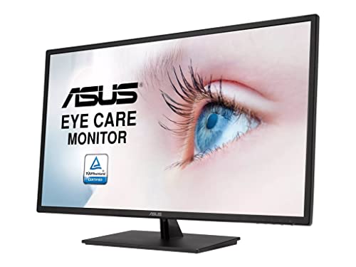 ASUS 31.5” 1080P Monitor (VA329HE) - Full HD, IPS, 75Hz, Adaptive-Sync, Eye Care, Low Blue Light, Flicker Free, HDMI, VGA, Wall Mountable, Tilt Adjustable,Black