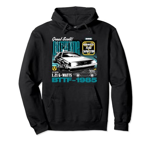Back to the Future Flux Capacitor Pullover Hoodie