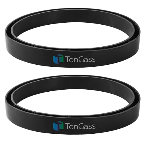 TonGass (2-Pack) 8 1/4' Protective Spacer Ring for Propane Cylinder Base - Fits 20-40 lb (5-10 Gallons) Propane Cylinders - Compatible with Wireless Propane Gauges
