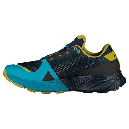 Dynafit Men's Ultra 100 Cushioned Trail Running Shoe - Army/Blueberry - 10