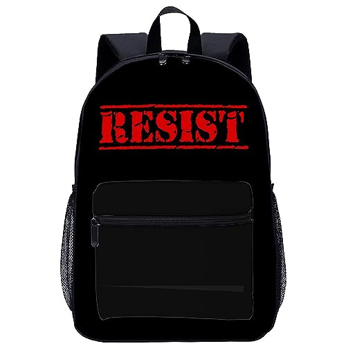 Resist Laptop Backpack for Men Women 17 Inch Travel Daypack Lightweight Shoulder Bag