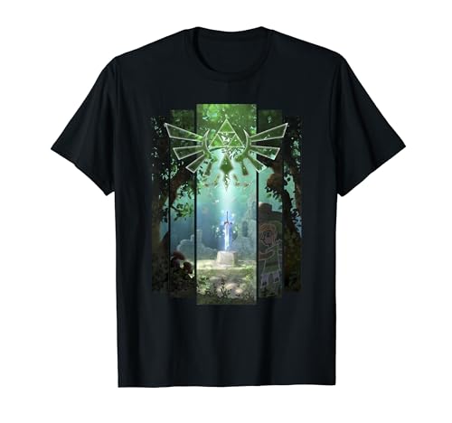 Nintendo Zelda The Master Sword Lost Woods Artwork T-Shirt