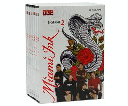 Miami Ink Complete Season 2 : Uncut 8 Disc Set : 30 Episodes