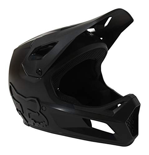 Fox Racing Rampage Mountain Bike Helmet, Black/Black, Large