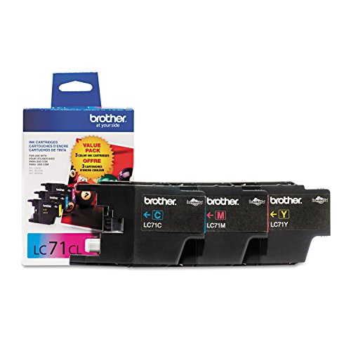 Brother Printer LC713PKS Ink Cartridge, 300 Page Yield, 3 Pack