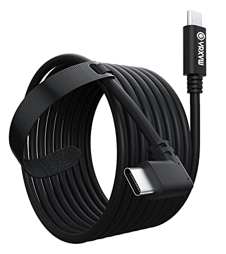 YRXVW Link Cable 10FT for Oculus Quest 3/2/Pro Accessories, High Speed Data Transfer Type C Replacement Charging Cable, USB C to USB C 3.0 Fast Charger Cord for Meta Oculus 3/2 Accessories(10FT)