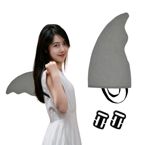 nvxigac Shark Costume Fin - Fun and Easy-to-Wear Shark Accessories for Kids and Adults