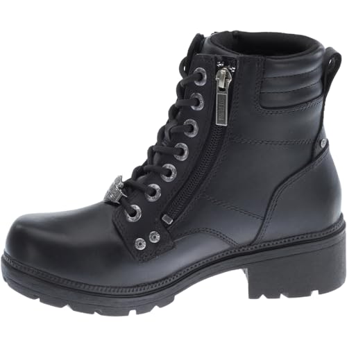 Harley-Davidson Footwear Women's Inman Mills Boot, Black, 8