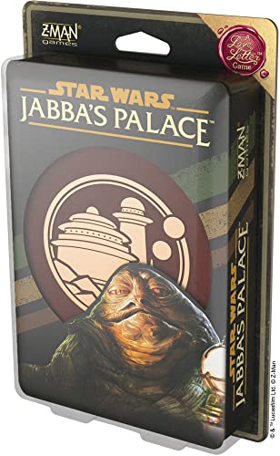 Z-Man Games Jabba's Palace A Love Letter Game | Star Wars Strategy Card Game | A Fun Game of Risk and Deduction for Adults and Kids | Ages 10+ | 2-6 Players | Average Playtime 20 Minutes | Made