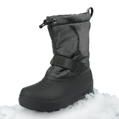 Northside Frosty Winter Boot (Toddler/Little Kid/Big Kid),Black,10 M US Toddler