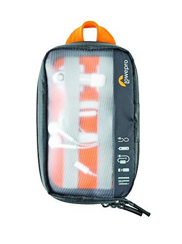 Lowepro GearUp Pouch Mini: A Compact Travel Organizer Pouch for Smartphone Cables, Adapters, Chargers, Batteries and More