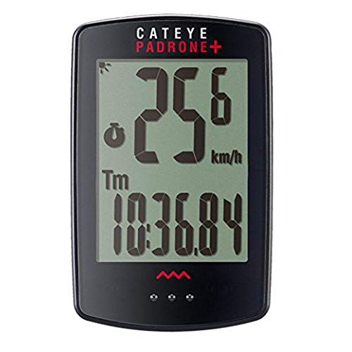 CATEYE, Padrone Plus Wireless Bike Computer, Black
