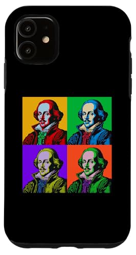 iPhone 11 William Shakespeare 1960s Pop Art Case