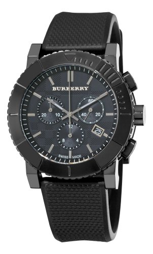 Burberry Men's BU2301 Trench Chronograph Black Chronograph Dial Watch