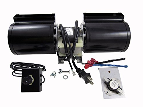 Tjernlund GFK160 Fireplace Blower Kit for Heat N Glo, Hearth and Home, Quadra Fire