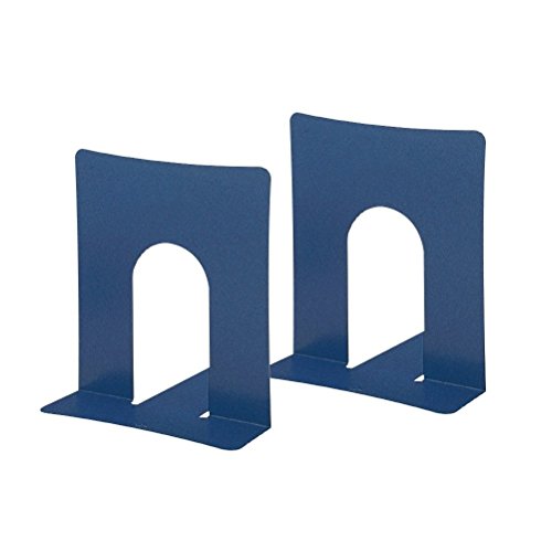 Plus 36-351 BS-102 Bookends, Wide Type, Set of 2, Blue