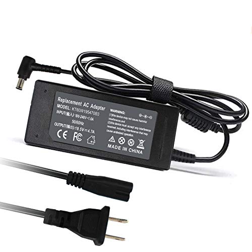 90W Vaio Charger for Sony Vaio PCG-61611L VGP-AC19V48 VGP-AC19V10 PCG-71311L PCG-71312L PCG-71314L PCG-71316L PCG-71318L PCG-7192L PCG-71913L VGP-AC19V19 PCG-7184L PCG-91111L 19.5V