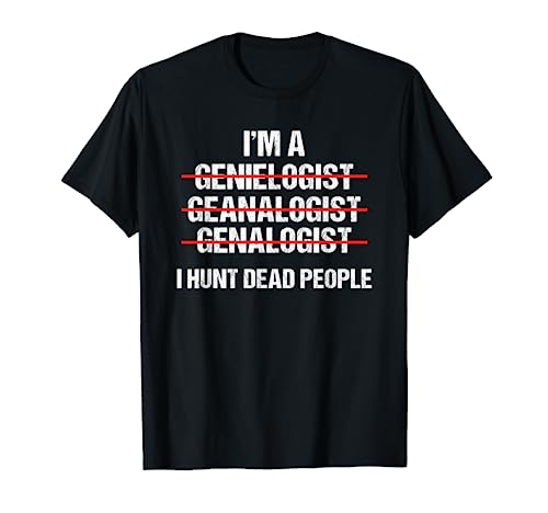 Genealogist Family Genealogy Tree Research Historian Lineage T-Shirt