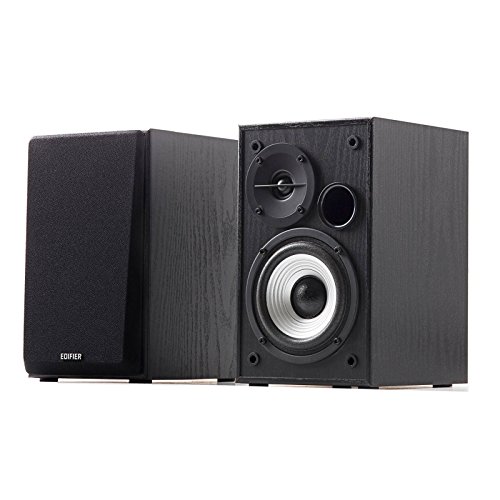 Edifier R980T 4' Active Bookshelf Speakers - 2.0 Computer Speaker - Powered Studio Monitor (Pair)