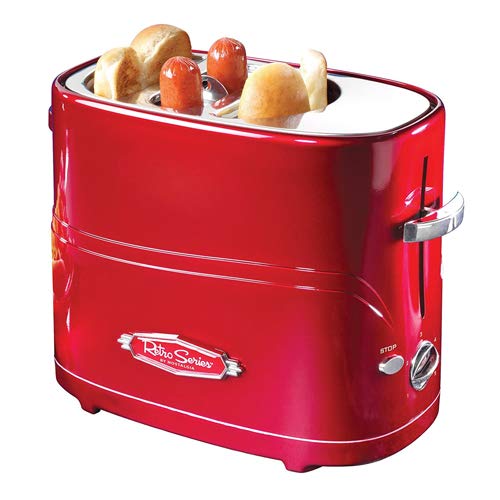 Nostalgia Electrics Red Pop – Up Hot Dog Toaster [parallel import goods]