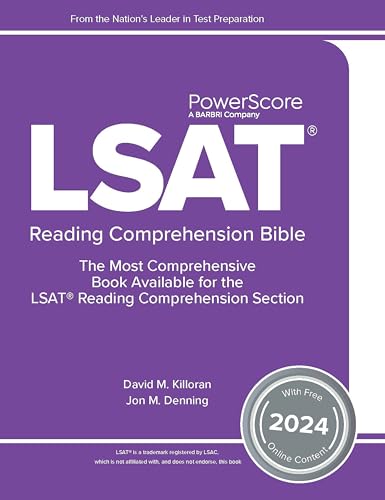 PowerScore LSAT Reading Comprehension Bible 2024